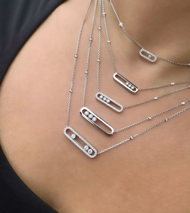 Delicate Pavé Chain Necklace